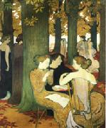 Maurice Denis The Muses painting